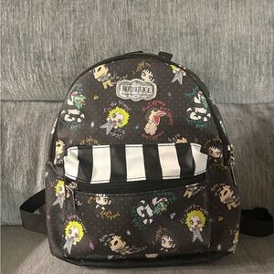 Beetlejuice Character Print mini Backpack